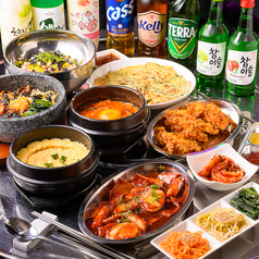 皆で楽しめる韓国料理 韓国のドリンク取り揃え