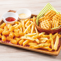 ４種のポテト盛り