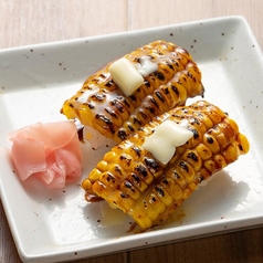 とうもろこし醤油バターにぎり