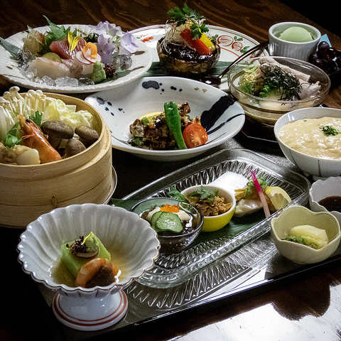◆◇新鮮な魚・地元で栽培された旬の野菜を使用した日本料理を手頃な価格で♪◇◆