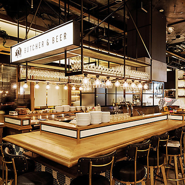 SALON BUTCHER & BEER サロン ブッチャー アンド ビア NEWoMan新宿の雰囲気1