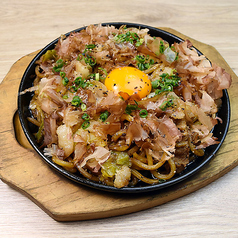 鉄板背脂焼きそば