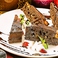 ◆パティシエが創る自家製デザート◆アーモンドのガトーショコラ
