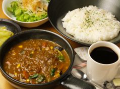 挽肉と野菜のカレー