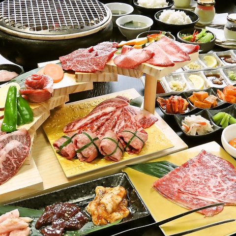 信州プレミアム牛と日本三大和牛・松坂牛・米沢牛・神戸牛が味わえる個室焼肉店