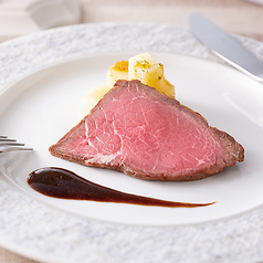<ランチ限定>牛肉のロースト チャコールソース