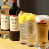 【仕事帰りのサク飲みにも大人数の宴会にも！】カウンター席もございますので、仕事帰りにフラッと立ち寄るのに最適です！キンキンに冷えたビールと揚げたてアツアツの串揚げは相性抜群です！もちろんテーブル席もございますので、大人数での宴会にもご利用いただけます。気軽な一人飲みでも、お仲間同士の飲み会でも☆