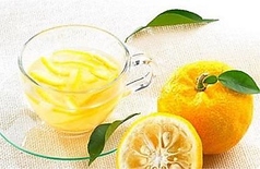 自家製きんかんお湯割り（ホット）