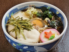 山かけ蕎麦(卵入り)