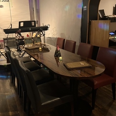 大人数様でも楽しめるテーブル席をご用意