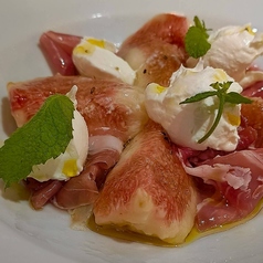 旬果と生ハムとマスカルポーネ