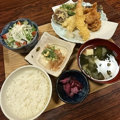 豊富な種類の天婦羅