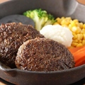 料理メニュー写真 特選山形牛100%ハンバーグステーキW