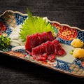 料理メニュー写真&nbsp;上赤身馬刺し