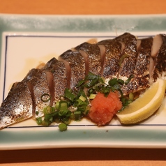 炙りしめ鯖