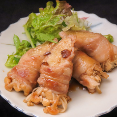 豚巻き　えのき