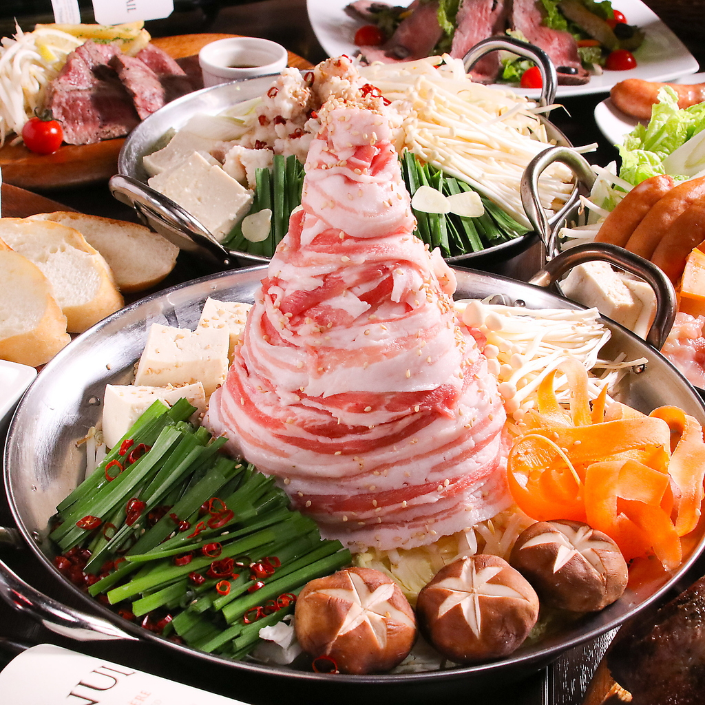 全コース飲み放題付［コース2500円～ ★ 食べ放題コースはなんと3000円～］〈食べ放題　飲み放題〉