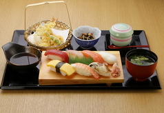 寿司天ぷら定食