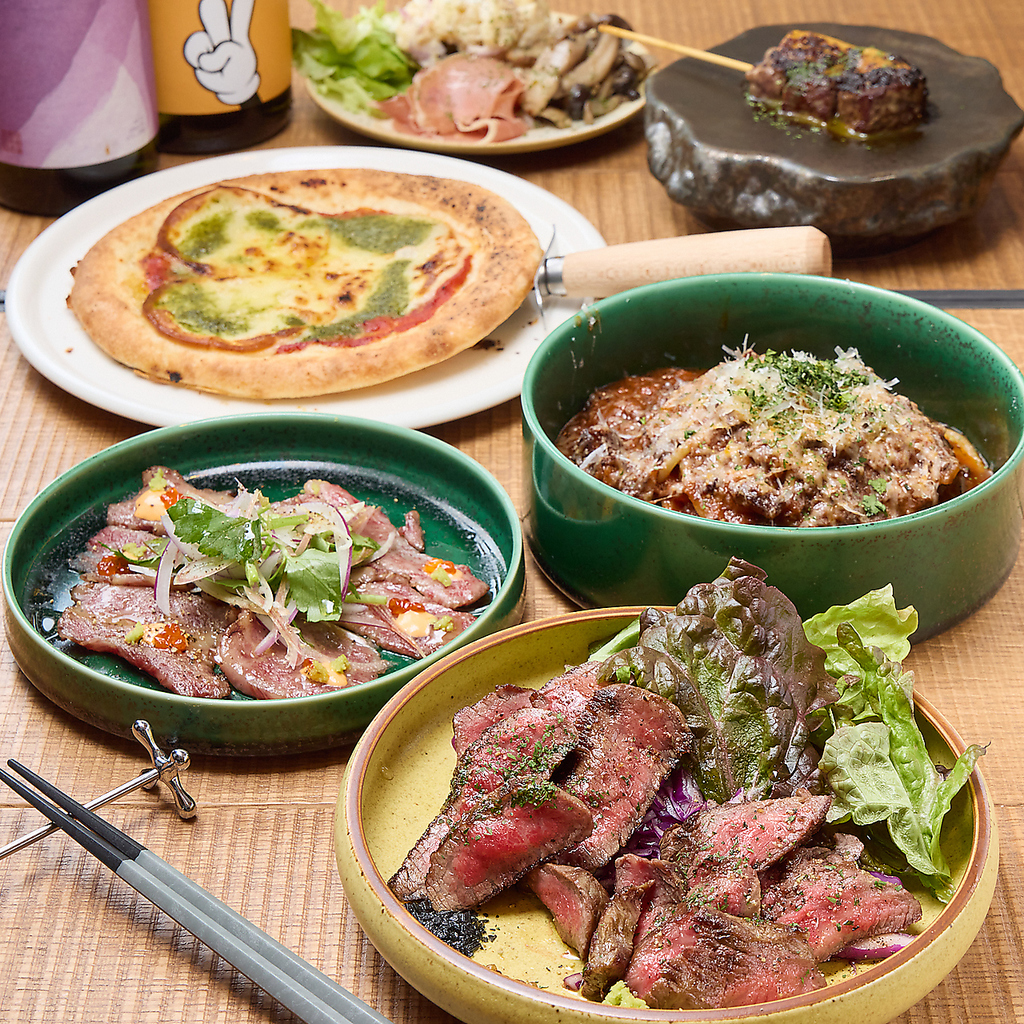 こだわりの料理を。素敵なお時間をお過ごし下さい。