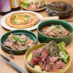 こだわりの料理を。素敵なお時間をお過ごし下さい。