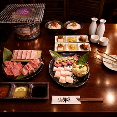 京もつ鍋ホルモン焼肉 朱々 佐賀鳥栖店のコース写真