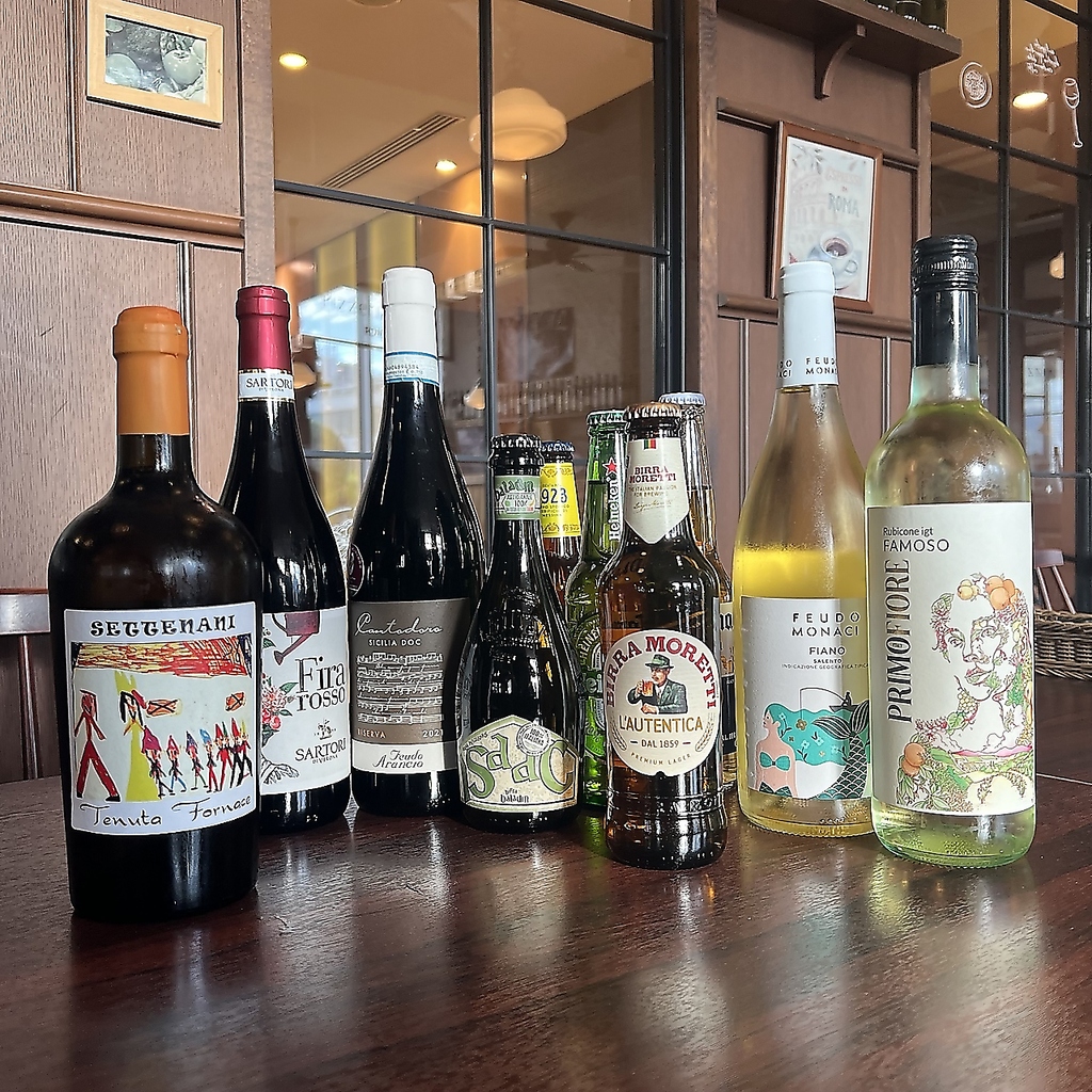 遊び心に富んだドリンクメニューは多くのお客様に良きお言葉を頂いております☆