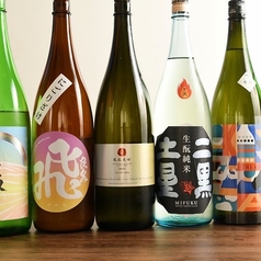 種類豊富な日本酒をご用意