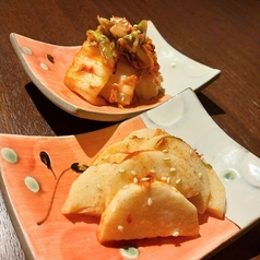 自家製キムチ (白菜・山芋)