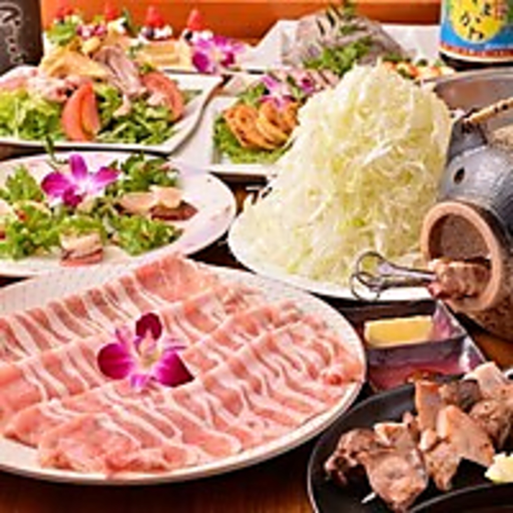 森の酒場　隠豚はコースも充実！単品よりもお得に！コースは3,800円(税込)～ご用意しております。