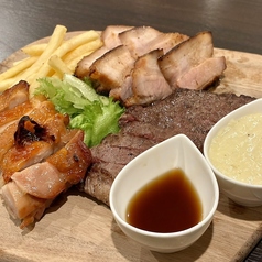 酔い酔いの肉盛り合わせ