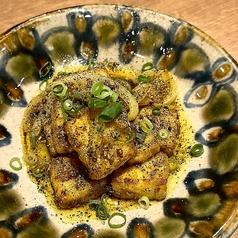 島豆腐なスパイス黒胡椒炒め