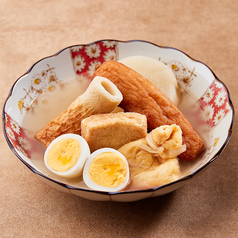 東京深川おでん6種盛り