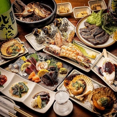力丸 炉ばた焼 馬籠 まごめのコース写真