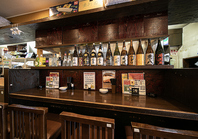 カウンター席は気軽にどうぞ★