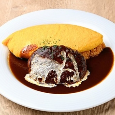 ごちそうハンバーグオム