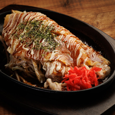 祭りのお好み焼き