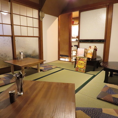 団体様でもお座りいただけるお座敷席