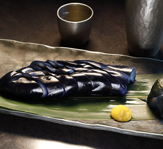 長茄子の一本漬け