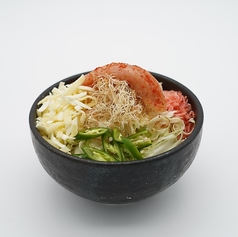 明太チーズ青唐辛子もんじゃ