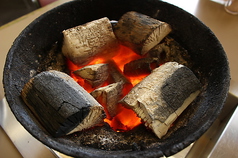 七輪で味わう本格焼肉！