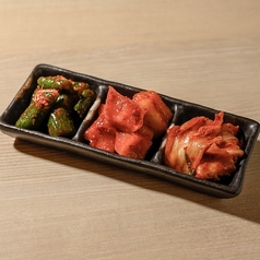 キムチ三種盛り