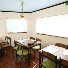 4名様までご利用いただけるお席です。