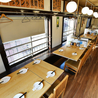 女子会やおひとり様でのご来店、会社宴会なども大歓迎！