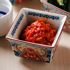 イカと鱈のチャンジャ