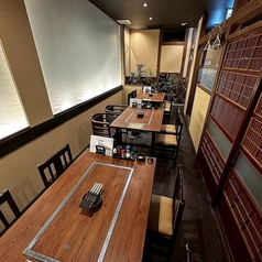 宴会でも半個室としてご利用いただけます!