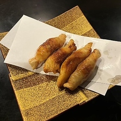 鳥皮餃子