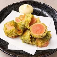 明太子の磯部揚げ