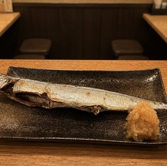 秋刀魚の塩焼き