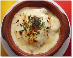 豚ロースのマンチェゴチーズ焼き