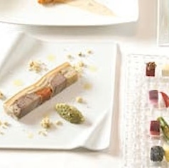 銀座シェ・トモのコース写真